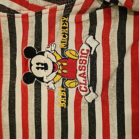 Vintage 90's Disney Baby Mickey & Co Mickey Mouse long sleeve onesie - Picture 2 of 2